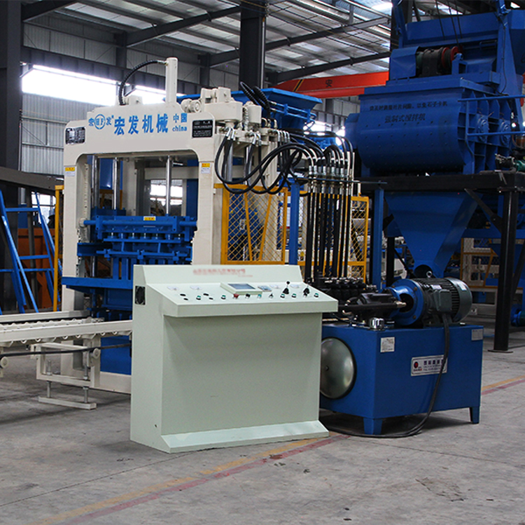 QT6-15D Cement brick machine