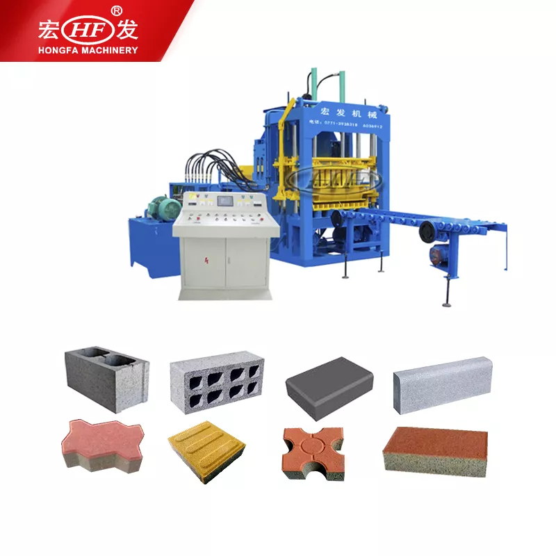 QT4-15D Cement brick machine