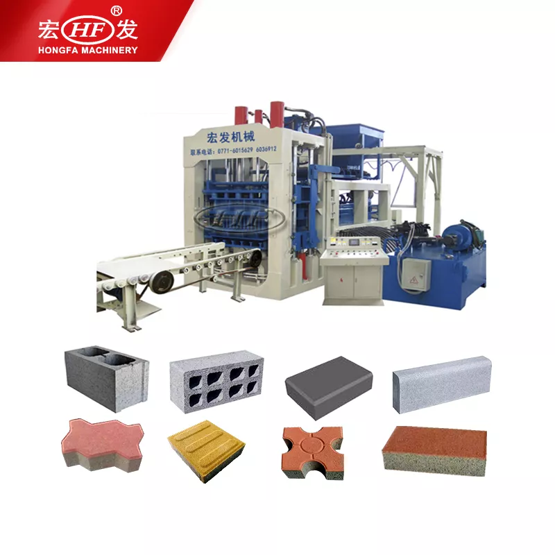 QT10-15B Cement brick machine