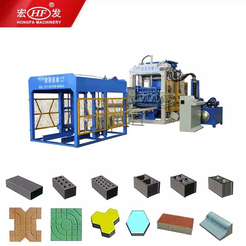 QT6-15D Cement brick machine